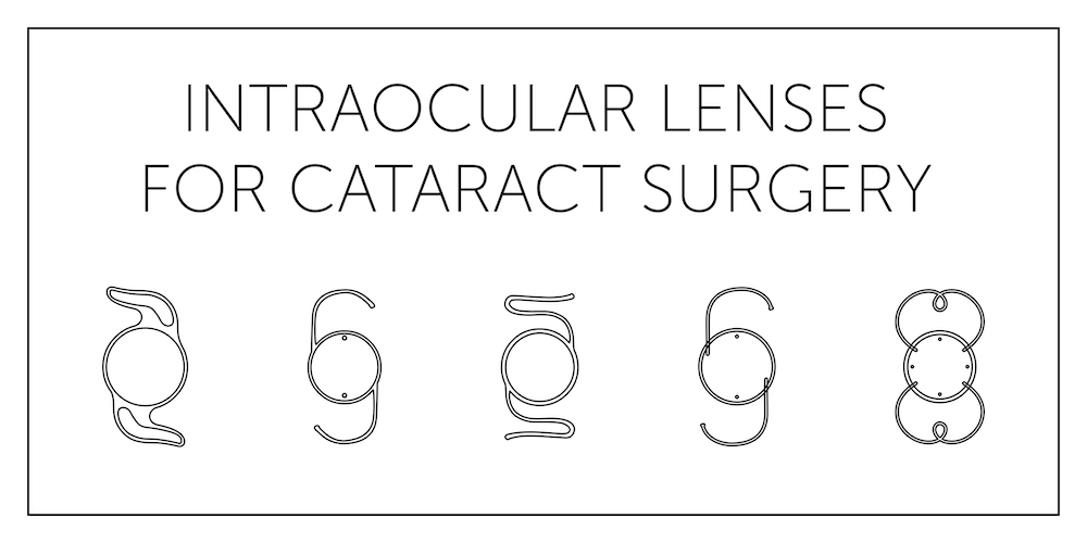 Intraocular lens implant styles for cataract surgery